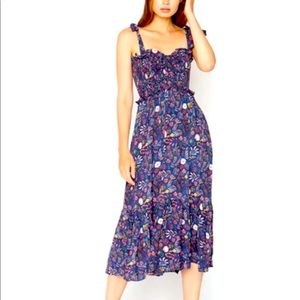Caballero Collection Riviera Collection Bali Print Midi Dress